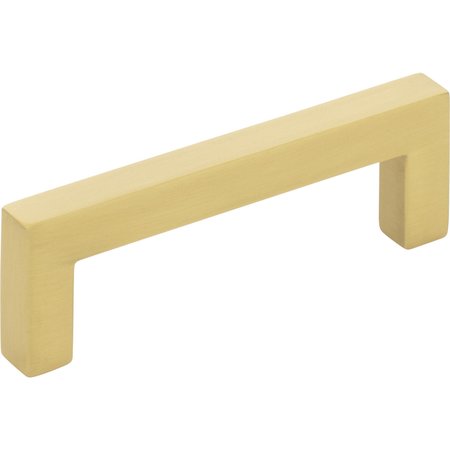 KASAWARE 3-3/8In. Overall Length Square Bar Pull, 2Pk, 2PK K7063BG-2